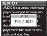 COWON IAUDIO 7 - Lecture de textes - 4