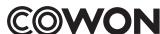 COWON IAUDIO 7 - Enregistrement et assistance en ligne - 1