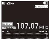 COWON IAUDIO 6 - Basculer d'un mode à un autre - 4