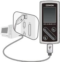 COWON IAUDIO 6 - Connexion à un ordinateur et transfert de fichiers - 1