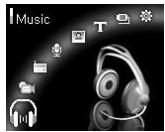 COWON IAUDIO 6 - Liste du menu Settings (Paramètres) - 1