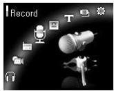 COWON IAUDIO 6 - Liste du menu Settings (Paramètres) - 3