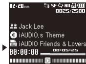 COWON IAUDIO 6 - Commandes de base - 4