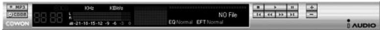 COWON IAUDIO 6 - Lecture de fichiers MP3, MP2, WAV, WMA, ASF, d'un CD audio ou d'une liste de lecture (M3U) - 1