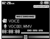 COWON IAUDIO 6 - Enregistrement à l'aide du micro intégré - 7