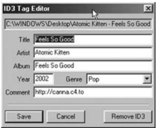 COWON IAUDIO 6 - Modification des étiquettes ID3 - 2