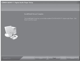 COWON IAUDIO F1 - télécharger le firmware et son installation - 7