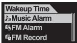 COWON IAUDIO F1 - WakeUp Mode (mode réveil) - 1