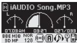 COWON IAUDIO F1 - Instructions de base pour le menu de reproduction - 1