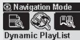 COWON IAUDIO F1 - Entrer dans le mode navigation - 2