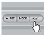 COWON IAUDIO G2 - Alimentation off et Stop - 1