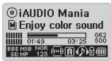 COWON IAUDIO G2 - Opérations de base pour utiliser le menu - 1