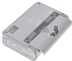 COWON IAUDIO G2 - Insérer les batteries - 2