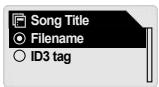 COWON IAUDIO M3 - Song Title - 1