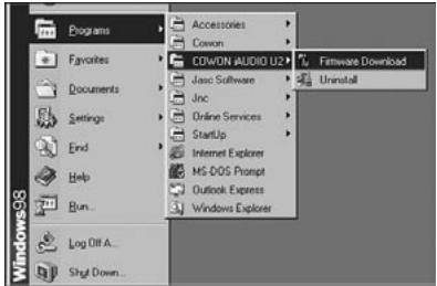 COWON IAUDIO U2 - Téchéargement et installation du firmware - 11