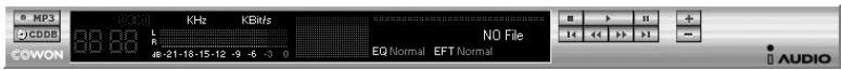 COWON IAUDIO U2 - Lecture de fichiers MP3, MP2, WAV, WMA, ASF, d'un CD audio ou d'une liste de lecture (m3u) - 1
