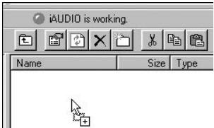 COWON IAUDIO U2 - Transfert de fichiers MP3 dans le iAUDIO - 2