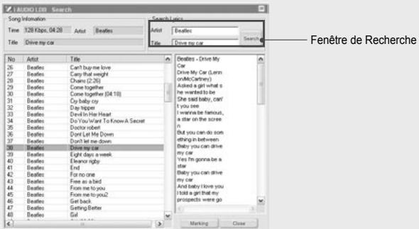 COWON IAUDIO U2 - Gestionnaire LDB - 6