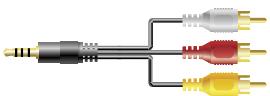 COWON Q5W - Cable AV - 4