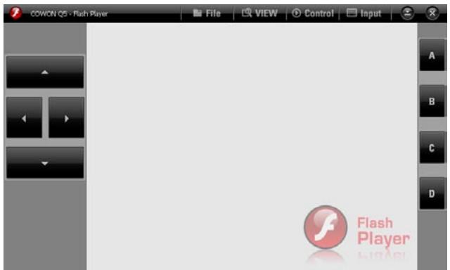 COWON Q5W - Mode Flash (Flash) - 1