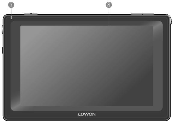COWON Q5W - Indentification des pieces - 3