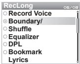 COWON U3 - Contrôle - 2