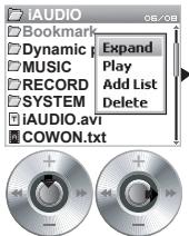COWON U3 - Navigation - 2