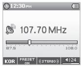 COWON U3 - Ecouter la radio FMo - 2