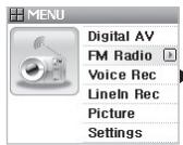 COWON U3 - Enregistrement Radio FM - 1