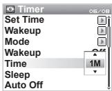 COWON U3 - Minuterie - 5