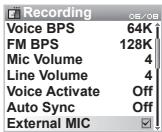 COWON U3 - Sync. auto - 1