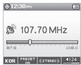 COWON U3 - Configuration PréRéglage - 5