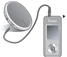 COWON U3 - Mode Enreg. entrée (enregistrement via un cable d'entrée) - 1