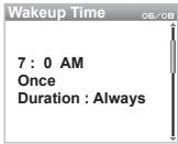 COWON U3 - Minuterie - 3