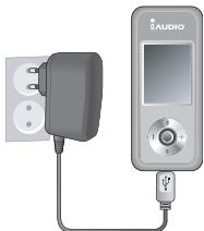 COWON U3 - Raccordement et charge - 1