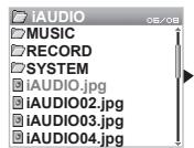 COWON U3 - Mode Image (Visualisation d'images) - 3