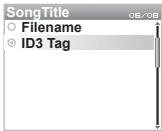 COWON U3 - Langue - 1