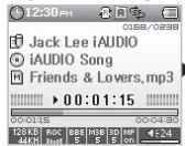 COWON U3 - - Ajouter des plages à la liste DPL. - 1