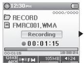 COWON U3 - Enregistrement Radio FM - 3