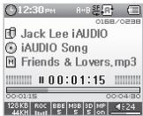 COWON U3 - Lecture des fichiers multimédia - 3