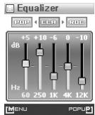 COWON IAUDIO F2 - Modification des paramètres - 5