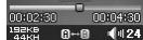 COWON IAUDIO F2 - Utilisation de la fonction de repetition de section - 4