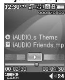 COWON IAUDIO F2 - Utilisation des fonctions avancées - 1