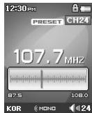 COWON IAUDIO F2 - Basculer d'un mode à un autre - 7