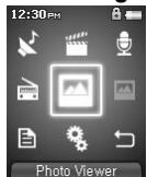 COWON IAUDIO F2 - Affichage des images - 1
