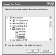 COWON IAUDIO F2 - Configuration du pilote Windows 98 - 5