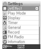 COWON IAUDIO F2 - Modification des paramètres - 1