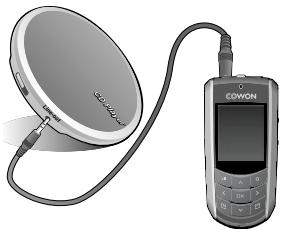 COWON IAUDIO F2 - Enregistrement à l'aide de la connexion d'entrée - 1