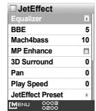 COWON IAUDIO F2 - Modification des paramètres - 6