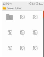 COWON IAUDIO I9 - + Mode images (afficheur d'images) - 1